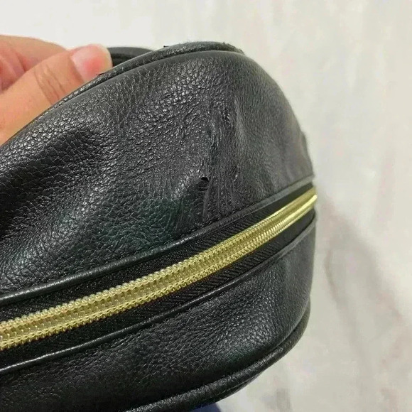 Betsey Johnson White Black Quilted Backpack Small - Picture 8 of 16